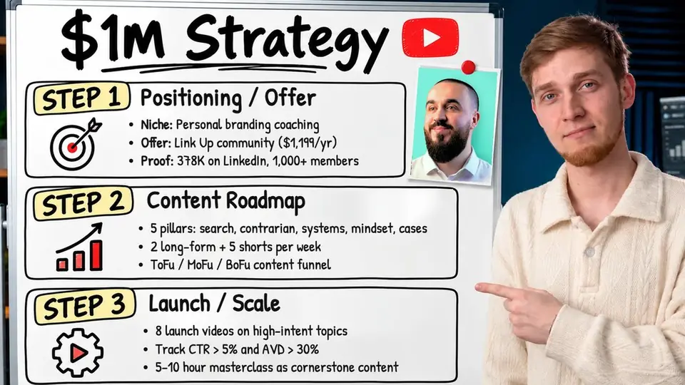 If Jasmin Alic Were My Client, Here's His YouTube Strategy