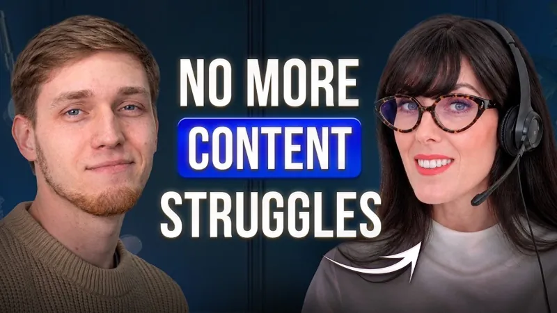 Elisabetta Maccani with Evgeny: No more content struggles